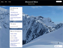Tablet Screenshot of measuredmass.com